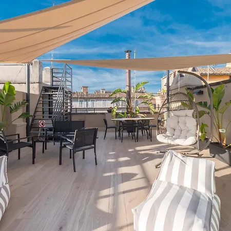 Historic Centre Luxury Rooftop Daire Roma
